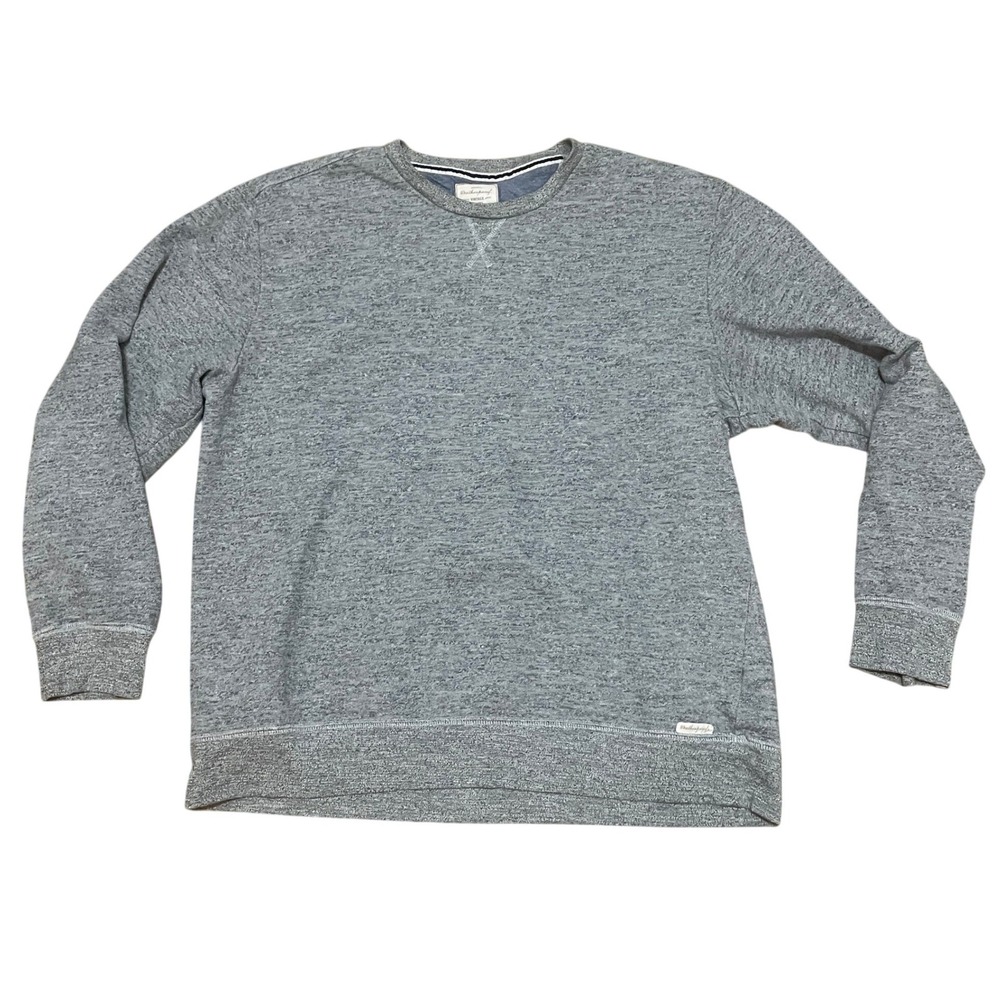 Weatherproof Vintage Men's‎ XL Grey Heather Crewneck Sweatshirt Cotton Blend Top